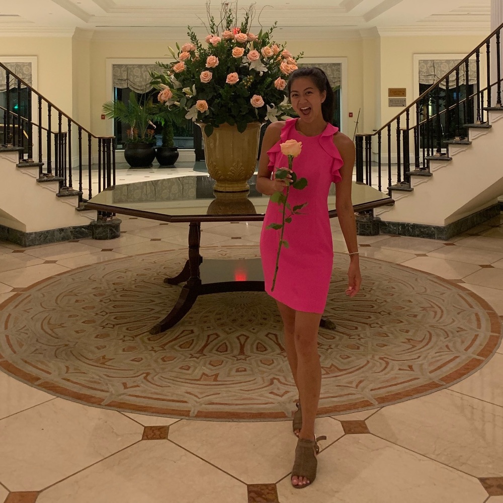 Lilly Bright pink dress